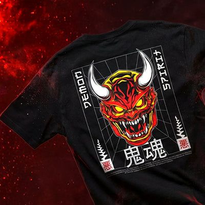 Demon Spirit - Unisex Oversized Classic T-Shirt